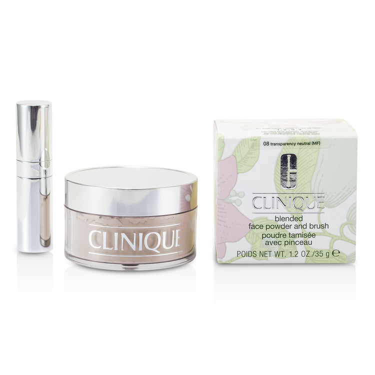 Clinique/クリニーク+ブレンドフェースパウダー+ブラシ+35g/1.2oz+No. 08 ニュートラル ブランドコスメ