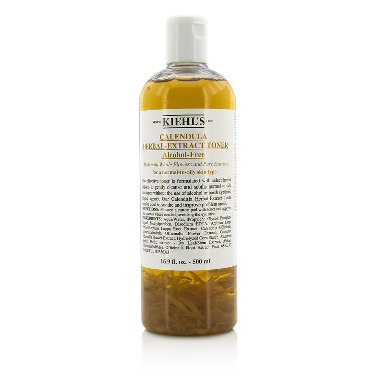 Kiehl's/キールズ+カレンデュラハーバルエクストラクト アルコールフリートナー ( 普通・オイリー肌 ) +500ml/16.9oz ブランドコスメ