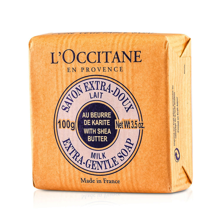 L'Occitane/ロクシタン+シアバター エクストラジェントルソープーラベンダー +100g/3.5oz ブランドコスメ