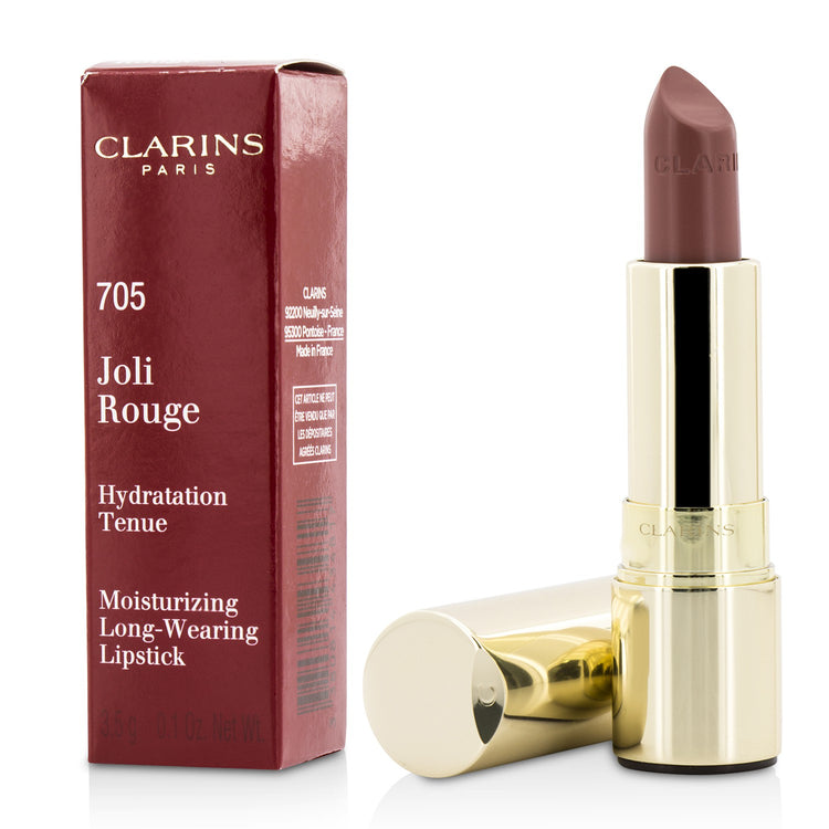 Clarins/クラランス+ジョリ ルージュ (ロング ウェアリング モイスチャライジング リップスティック)+3.5g/0.12oz+# 705 ソフトベリー ブランドコスメ