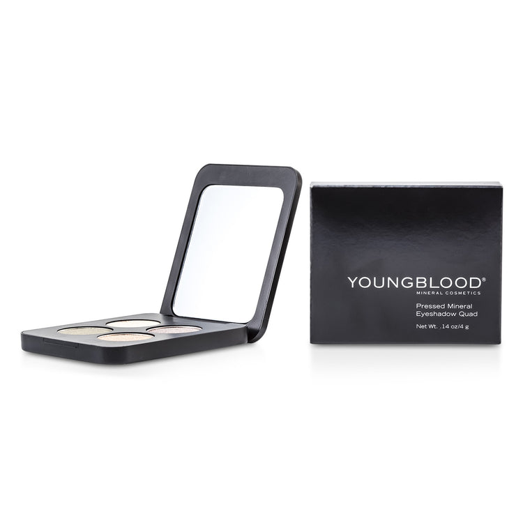 Youngblood/ヤングブラッド+プレスト ミネラルアイシャドウ クアッド+4g/0.14oz+Gemstones ブランドコスメ