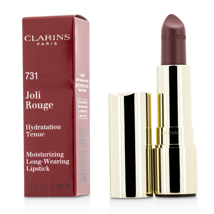 Clarins/クラランス+ジョリ ルージュ (ロング ウェアリング モイスチャライジング リップスティック)+3.5g/0.12oz+# 731 Rose Berry ブランドコスメ