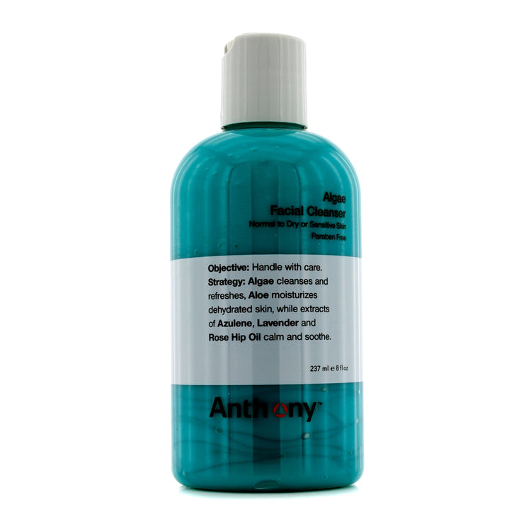 Anthony/アンソニー+ロジスティックスフォーメンアルガエフェイシャルクレンザー ( ノーマル~ドライスキン )+237ml/8oz ブランドコスメ