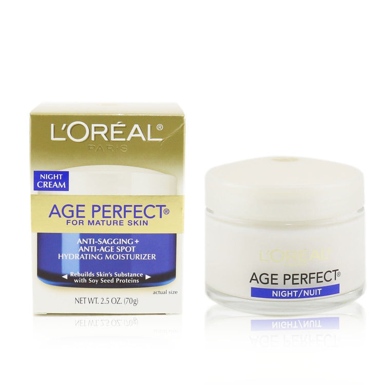 L'Oreal/ロレアル+エイジパーフェクトナイトクリーム ( マチュアスキン用 ) +70g/2.5oz ブランドコスメ