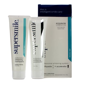 プロフェッショナル ホワイトニング システム: 歯磨き粉 119g + アクセレレーター102g