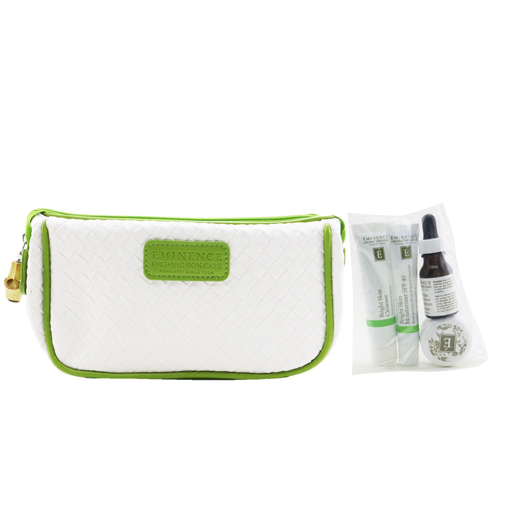 Eminence/エミネンス+ブライト スキン スターター セット (肌に凸凹がある方へ0 +4pcs+1bag ブランドコスメ