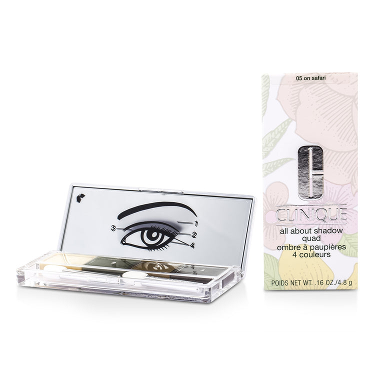 Clinique/クリニーク+オール アバウト シャドー クワッド+4x1.2g/0.04oz+# 05 On Safari ブランドコスメ