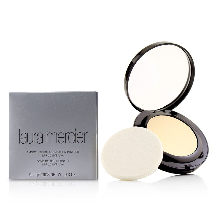 Laura Mercier/ローラ メルシエ+スムース フィニッシュ ファンデーション パウダー+9.2g/0.3oz+01 (Light Beige With Yellow Undertone) ブランドコスメ