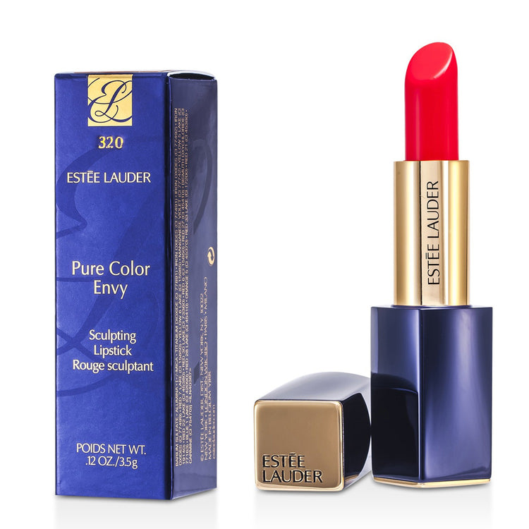 Estee Lauder/エスティ ローダー+ピュアカラーエンヴィースカルプティングリップスティック+3.5g/0.12oz+# 320 Defiant Coral ブランドコスメ