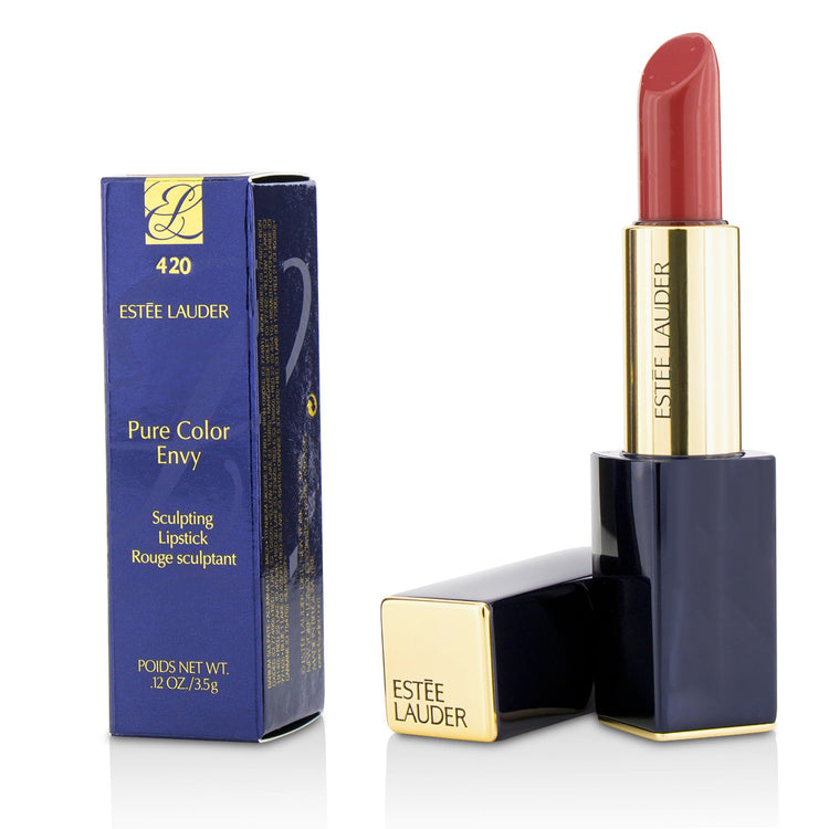 Estee Lauder/エスティ ローダー+ピュアカラーエンヴィースカルプティングリップスティック+3.5g/0.12oz+# 420 Rebellious Rose ブランドコスメ