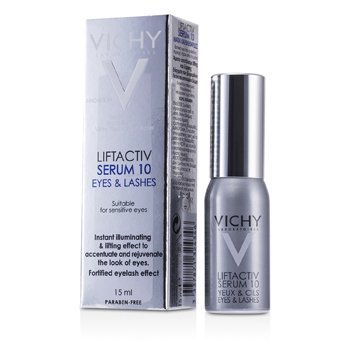 Vichy/ヴィシー+ライフアクティブ セラム 10 アイズ&ラッシュ (敏感肌用) +15ml/0.5oz ブランドコスメ