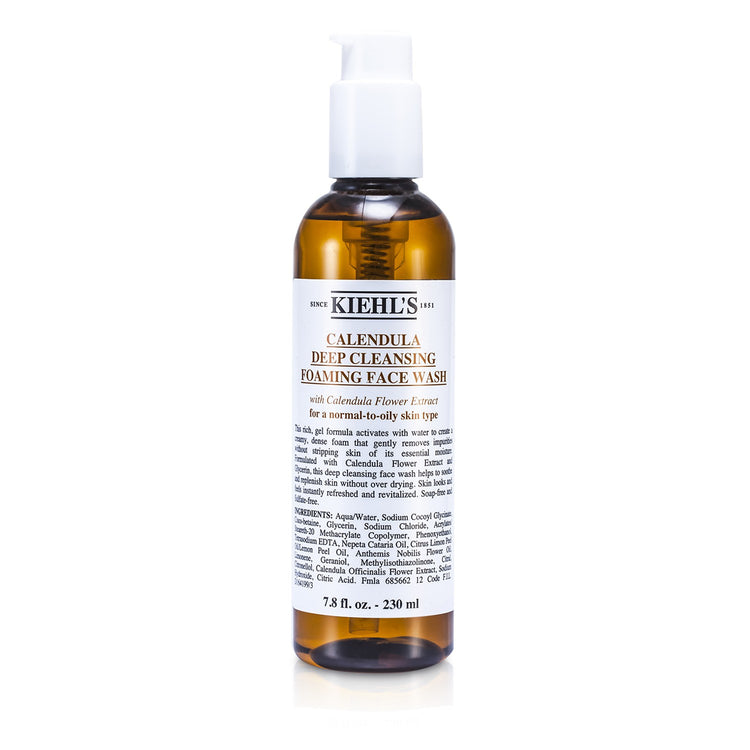 Kiehl's/キールズ+カレンデュラ ディープ クレンジング フォームミング フェイス ウォッシュ +230ml/7.8oz ブランドコスメ