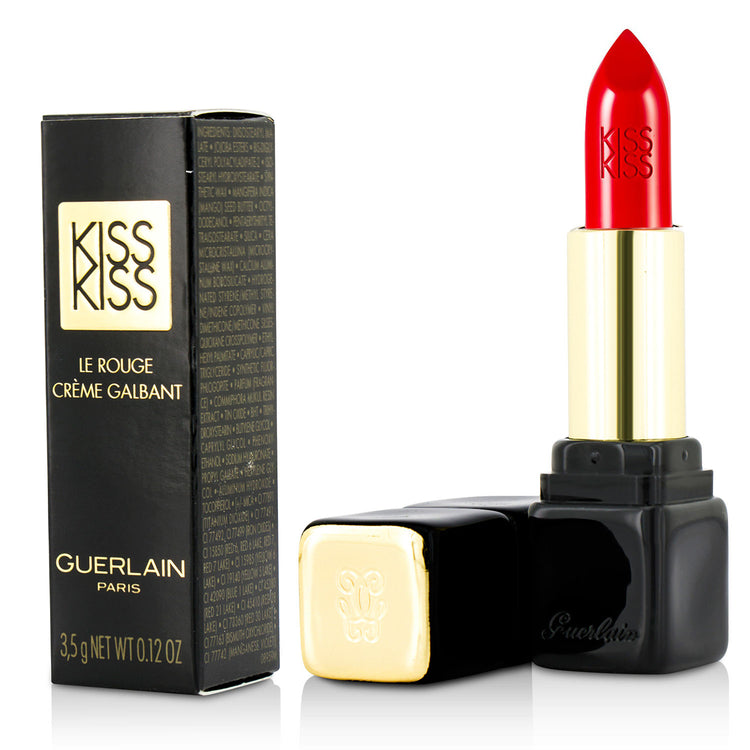 Guerlain/ゲラン+キッスキッス シェーピング クリーム リップ カラー+3.5g/0.12oz+# 325 Rouge Kiss ブランドコスメ