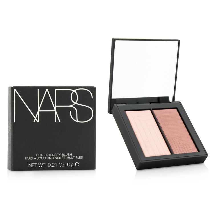NARS/ナーズ+デュアルインテンシティーブラッシュ+6g/0.21oz+# 5500 シマリングソフトピンク/スパークリングディープコッパーローズ ブランドコスメ