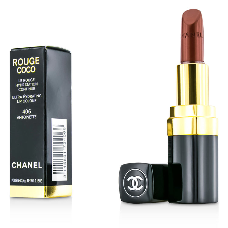 Chanel/シャネル+ルージュ ココ ウルトラ ハイドレーティング リップ カラー+3.5g/0.12oz+# 406 アントワネット ブランドコスメ