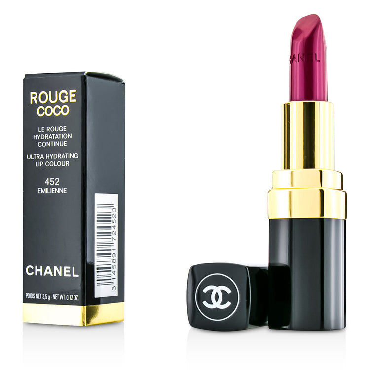 Chanel/シャネル+ルージュ ココ ウルトラ ハイドレーティング リップ カラー+3.5g/0.12oz+# 452 エミリエンヌ ブランドコスメ