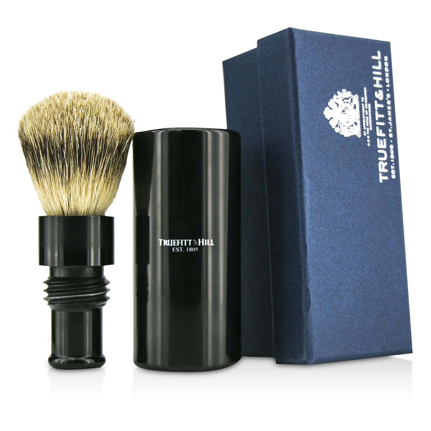 TRUEFITT & HILL シェービングブラシ スタンド、箱付 トゥルフィット&ヒル/Truefitt & Hill ターンバック トラベラー