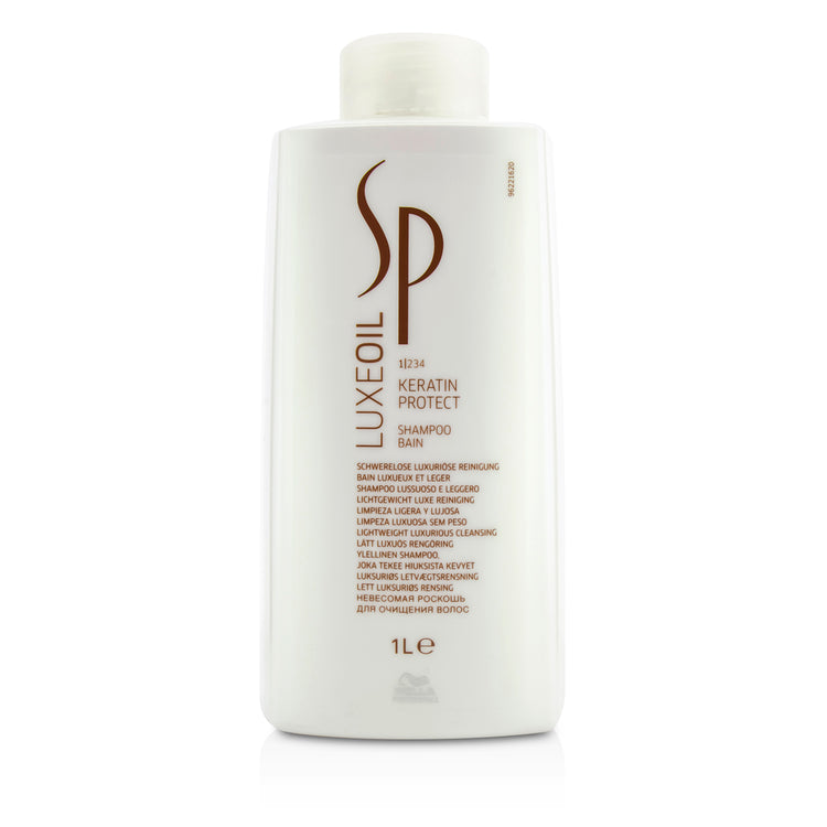 Wella/ウエラ+SP リュクス オイル ケラチンプロテクトシャンプー (軽やかで輝くような洗い上がり)+1000ml/33.8oz ブランドコスメ