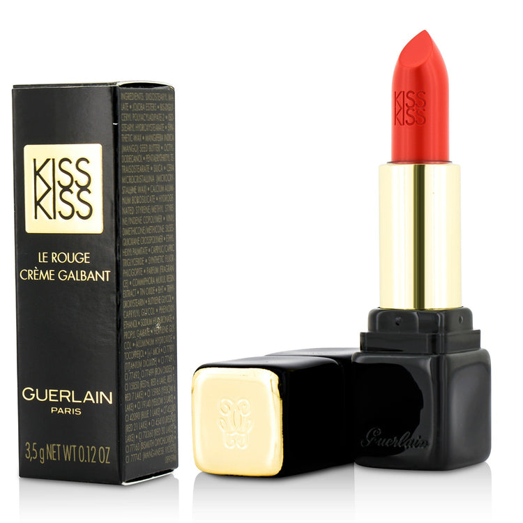 Guerlain/ゲラン+キッスキッス シェーピング クリーム リップ カラー+3.5g/0.12oz+# 345 Orange Fizz ブランドコスメ