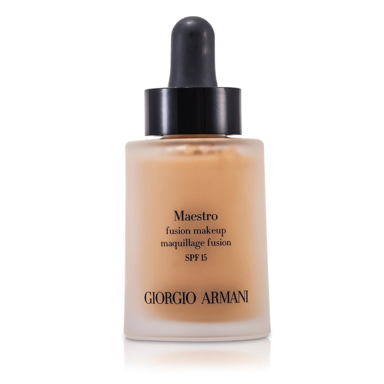 Giorgio Armani/ジョルジオ アルマーニ+マエストロ フュージョン メイク アップ ファンデーション SPF15 #4 (使用期限02/2021)+30ml/1oz+4.5 ブランドコスメ