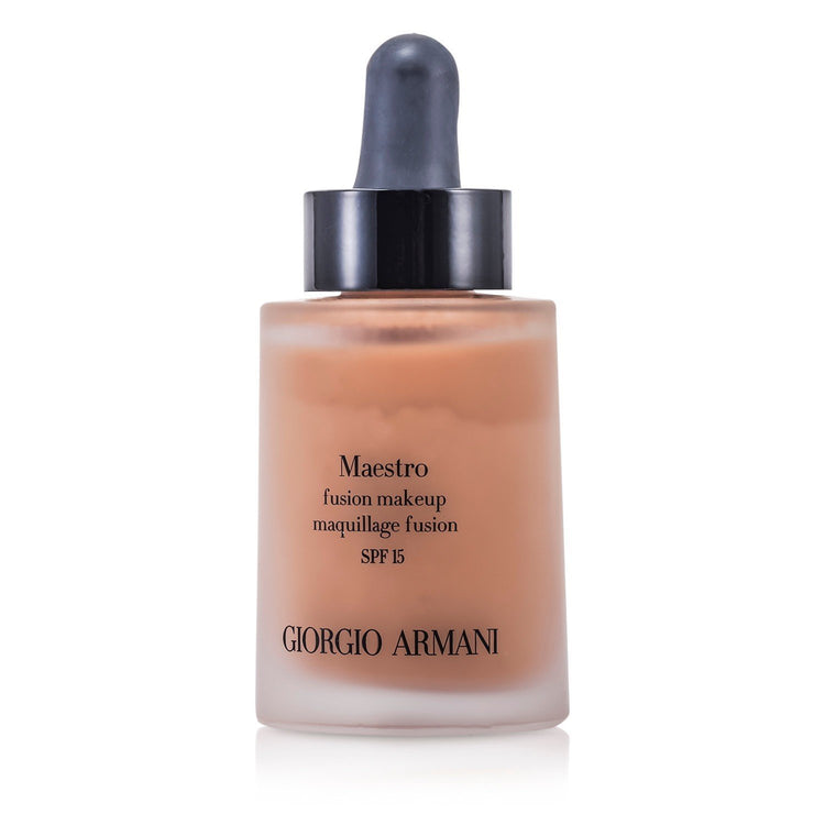 Giorgio Armani/ジョルジオ アルマーニ+マエストロ フュージョン メイク アップ ファンデーション SPF15 #4 (使用期限02/2021)+30ml/1oz+5 ブランドコスメ
