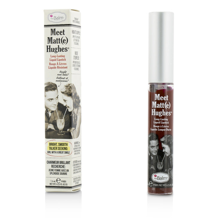 TheBalm/ザバーム+ミート マット ヒューズ ロング ラスティング リキッド リップスティック+7.4ml/0.25oz+Adoring ブランドコスメ