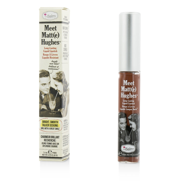TheBalm/ザバーム+ミート マット ヒューズ ロング ラスティング リキッド リップスティック+7.4ml/0.25oz+Trustworthy ブランドコスメ