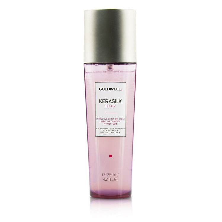 Goldwell/ゴールドウェル+ケラシルク カラープロテクティブ ブロードライスプレー (カラーリングヘア用)+125ml/4.2oz ブランドコスメ