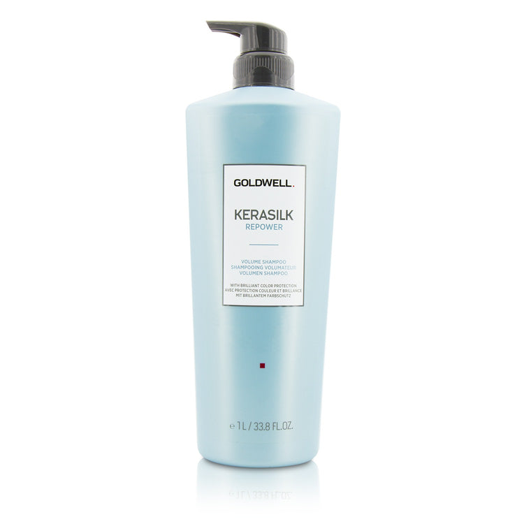 Goldwell/ゴールドウェル+ケラシルク リパワーボリューム シャンプー (細く切れやすい髪に)+1000ml/33.8oz ブランドコスメ