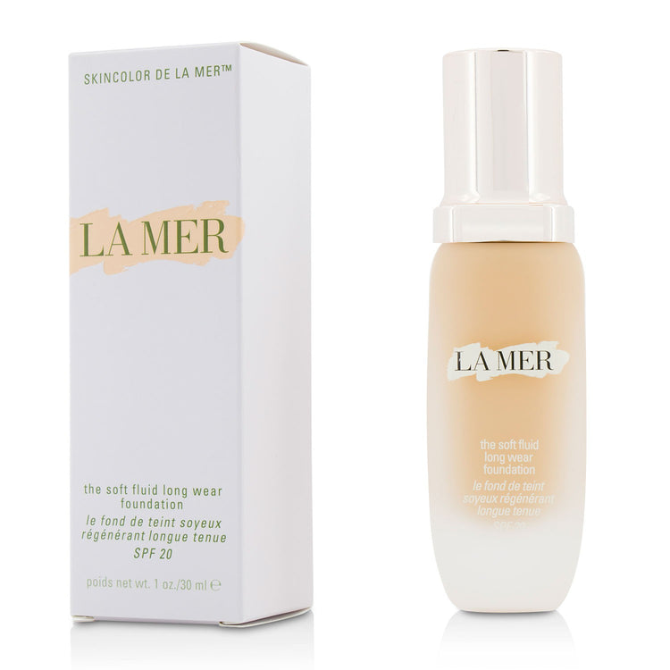 De La Mer/ドゥ・ラ・メール+ザ·ソフト フリュイド ロング ウェア ファンデーション # 03/ 160 クレーム+30ml/1oz+'- # 02/ 120 Ivory ブランドコスメ