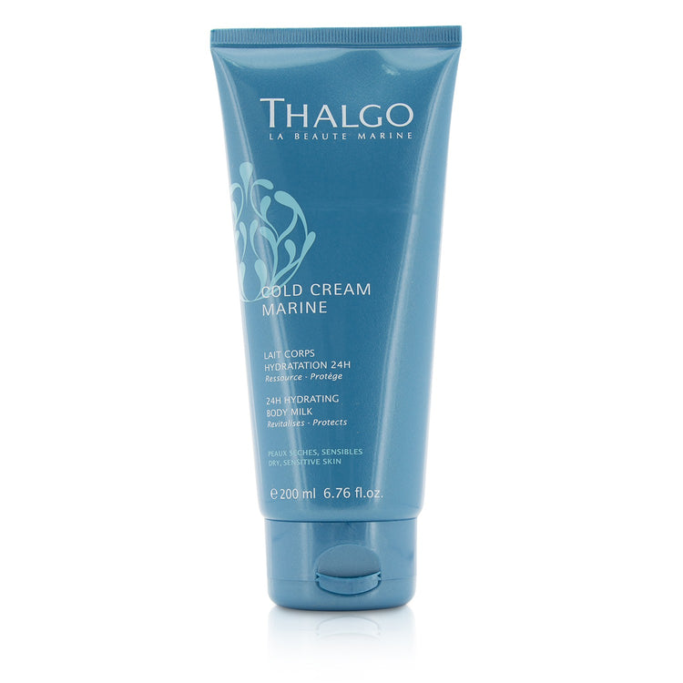 Thalgo/タルゴ+コールド クリーム マリン 24H ハイドレーティング ボディ ミルク +200ml/6.76oz ブランドコスメ