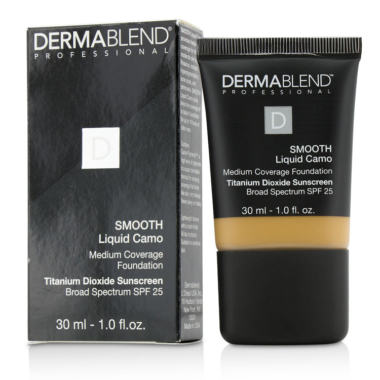 Dermablend/ダーマブレンド+スムース リキッド カモ ファンデーション SPF 25 (ミディアム カバレッジ)+30ml/1oz+Honey 45W ブランドコスメ