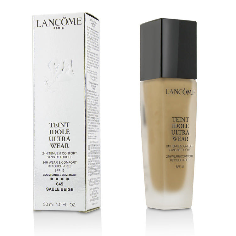 Lancome/ランコム+テイントアイドルウルトラウェア24HウェアコンフォートファンデーションSPF15+30ml/1oz+# 045 Sable Beige ブランドコスメ