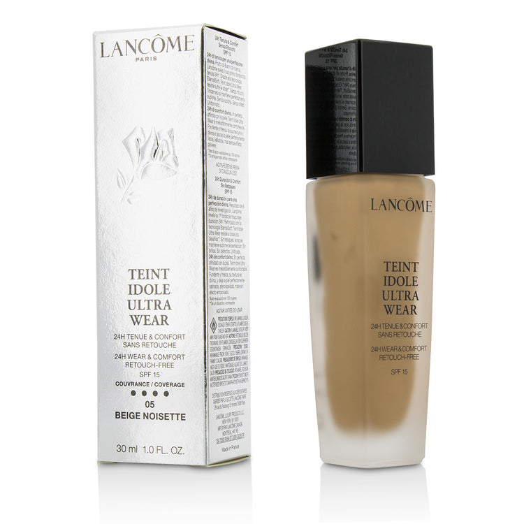 Lancome/ランコム+テイントアイドルウルトラウェア24HウェアコンフォートファンデーションSPF15+30ml/1oz+# 05 Beige Noisette ブランドコスメ