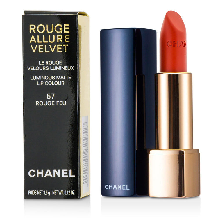 Chanel/シャネル+ルージュ アリュール ヴェルヴェット+3.5g/0.12oz+# 57 Rouge Feu ブランドコスメ