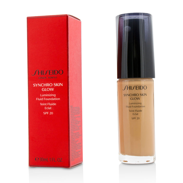 Shiseido/資生堂+シンクロ スキン グロー ルミナイジング フルイド ファンデーション SPF 20+30ml/1oz+# Rose 4 ブランドコスメ