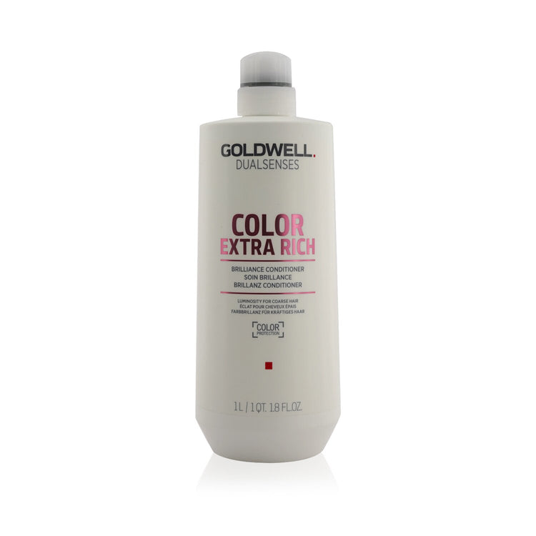 Goldwell/ゴールドウェル+デュアルセンスカラー エクストラリッチ ブリリアンス コンディショナー (太い髪用)+1000ml/33.8oz ブランドコスメ