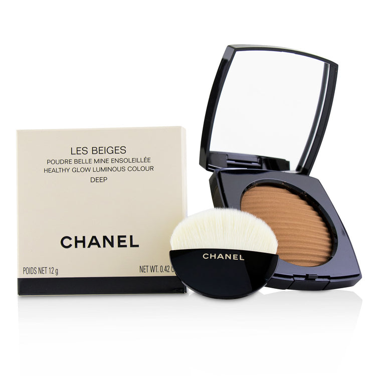 Chanel/シャネル+レ ベイジュ ヘルシー グロー ルミナス カラー+12g/0.42oz+# Deep ブランドコスメ