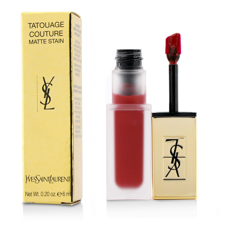 Yves Saint Laurent/イヴ・サンローラン+タトゥアゲ クチュール マット ステイン+6ml/0.2oz+# 10 Carmin Statement ブランドコスメ