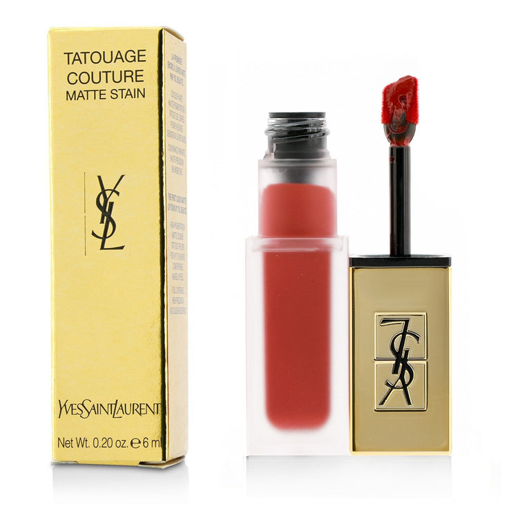 Yves Saint Laurent/イヴ・サンローラン+タトゥアゲ クチュール マット ステイン+6ml/0.2oz+# 12 Red Tribe ブランドコスメ