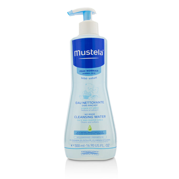 Mustela/ムステラ+ノー リンス クレンジング ウォーター (フェイス & ダイパ エリア) +500ml/16.9oz ブランドコスメ