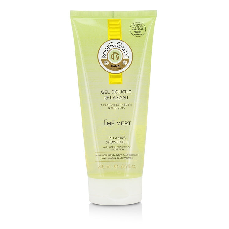 Roger & Gallet/ロジェガレ+Green Tea (The Vert) Relaxing Shower Gel +200ml/6.6oz ブランドコスメ