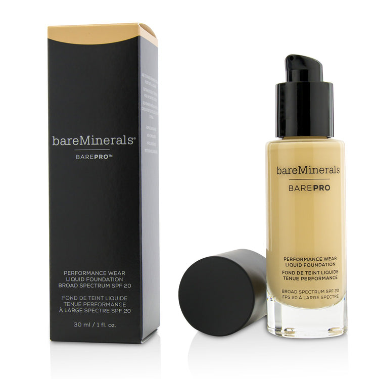 BareMinerals/ベアミネラル+ベアプロパフォーマンスウェアリキッドファンデーションSPF20+30ml/1oz+# 04 Aspen ブランドコスメ