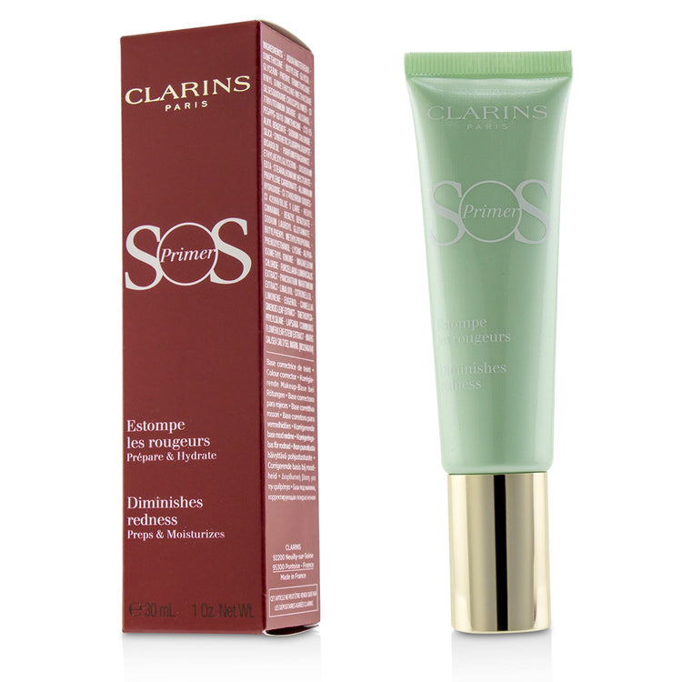 Clarins/クラランス+SOS プライマー+30ml/1oz+# 04 グリーン (Diminishes Redness) ブランドコスメ