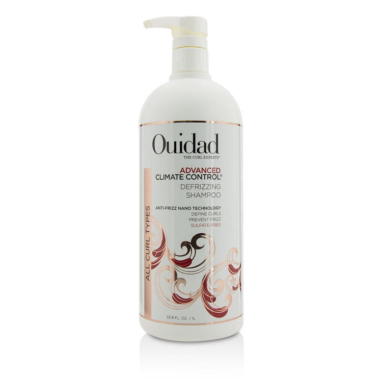 Ouidad/ウィダッド+Advanced Climate Control Defrizzing Shampoo (All Curl Types) +1000ml/33.8oz ブランドコスメ