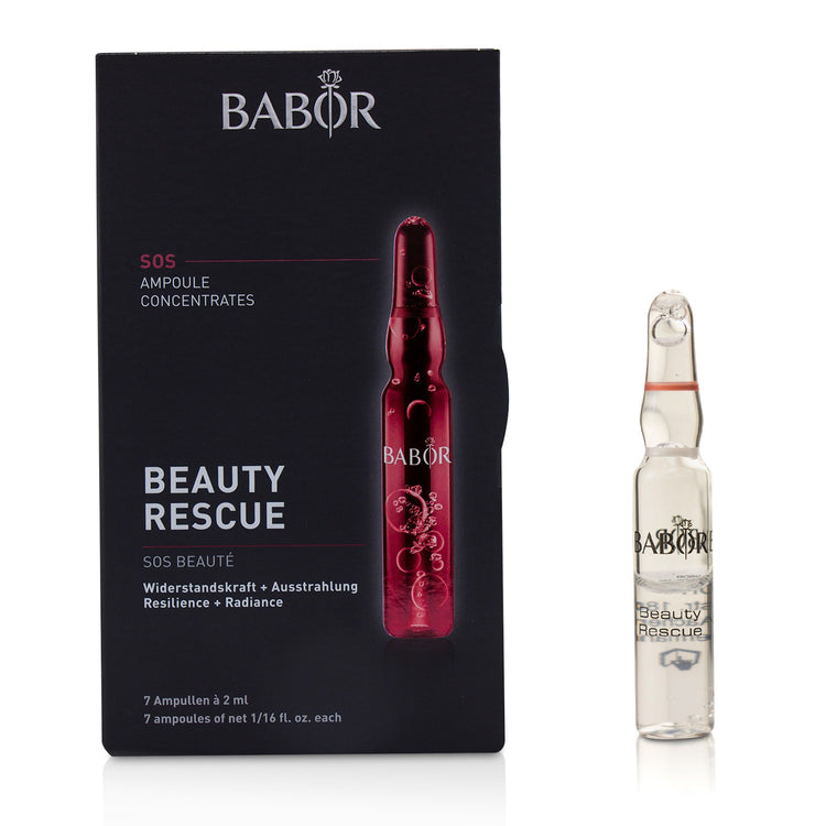 Babor/バボール+アンプル コンセントレート SOS ビューティー レスキュー (レジリエンス + ラディアンス) +7x2ml/0.06oz ブランドコスメ