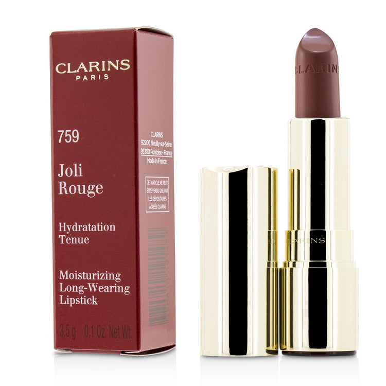 Clarins/クラランス+ジョリ ルージュ (ロング ウェアリング モイスチャライジング リップスティック)+3.5g/0.1oz+# 759 Woodberry ブランドコスメ