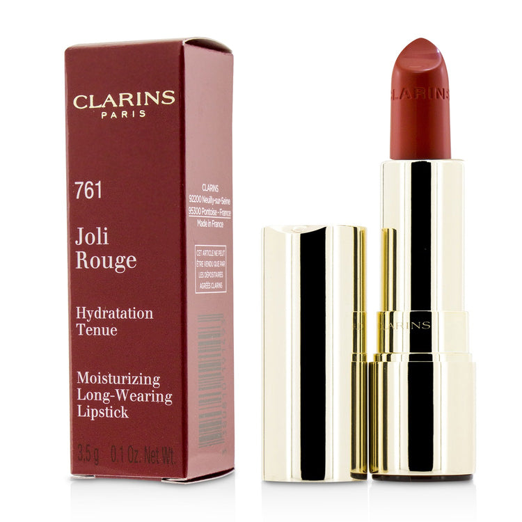 Clarins/クラランス+ジョリ ルージュ (ロング ウェアリング モイスチャライジング リップスティック)+3.5g/0.1oz+# 761 Spicy Chili ブランドコスメ
