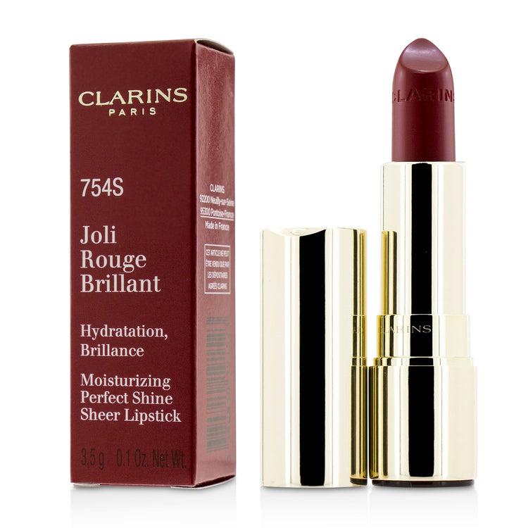 Clarins/クラランス+ジョリ ルージュ ブリラン+3.5g/0.1oz+# 754S Deep Red ブランドコスメ