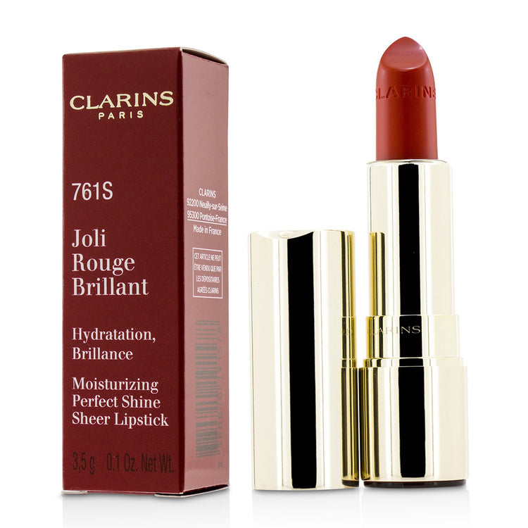 Clarins/クラランス+ジョリ ルージュ ブリラン+3.5g/0.1oz+# 761S Spicy Chili ブランドコスメ